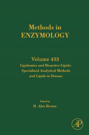 Cover of the book Lipidomics and Bioactive Lipids: Specialized Analytical Methods and Lipids in Disease by 