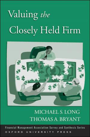 Book cover of Valuing the Closely Held Firm