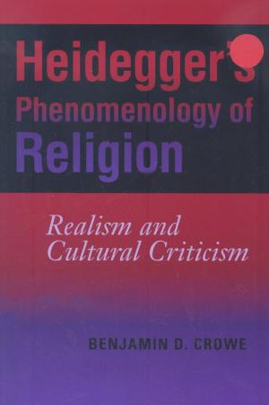 Book cover of Heidegger's Phenomenology of Religion