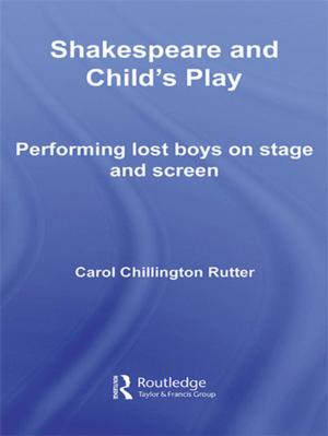 Cover of the book Shakespeare and Child's Play by Milton Konvitz