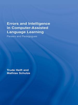 Cover of the book Errors and Intelligence in Computer-Assisted Language Learning by Jae K. Shim, Anique A. Qureshi, Joel G. Siegel, Roberta M. Siegel