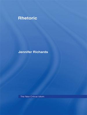 Cover of the book Rhetoric by Marco Del Pasqua
