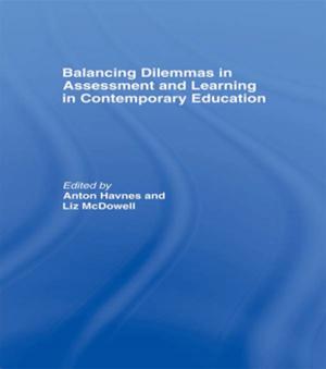 Cover of the book Balancing Dilemmas in Assessment and Learning in Contemporary Education by Jenny Corbett