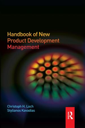 Cover of the book Handbook of New Product Development Management by Marie Gillespie
