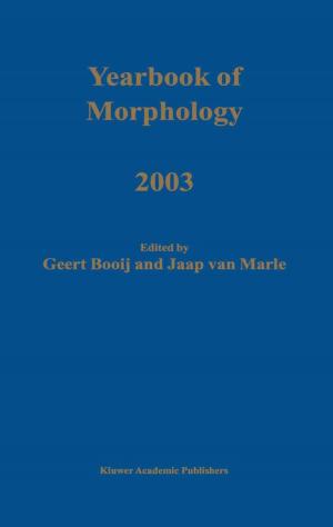 Cover of the book Yearbook of Morphology 2003 by Maung Maung