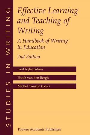 Cover of the book Effective Learning and Teaching of Writing by A. C. Duke, C. A. Tamse