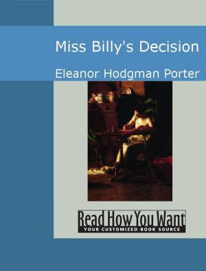 Cover of the book Miss Billy's Decision by Calvin, John