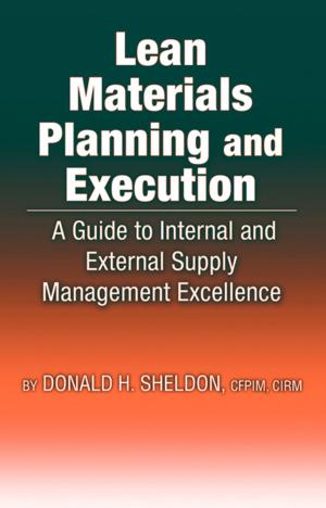 Cover of the book Lean Materials Planning & Execution by JM Ross