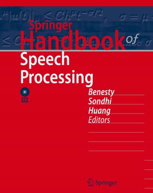 Cover of the book Springer Handbook of Speech Processing by Ulrich Gellert, Ana Daniela Cristea