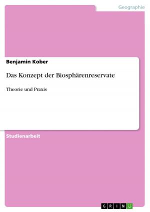 Cover of the book Das Konzept der Biosphärenreservate by Caspar Winkelmann
