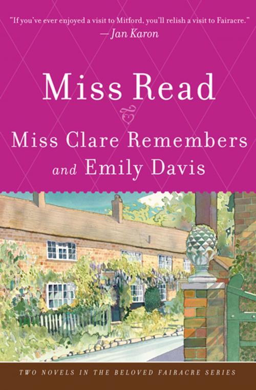 Cover of the book Miss Clare Remembers and Emily Davis by Miss Read, Houghton Mifflin Harcourt