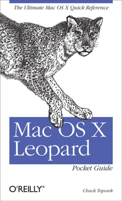Cover of the book Mac OS X Leopard Pocket Guide by Chuck Toporek, O'Reilly Media