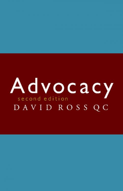 Cover of the book Advocacy by David Ross, Cambridge University Press