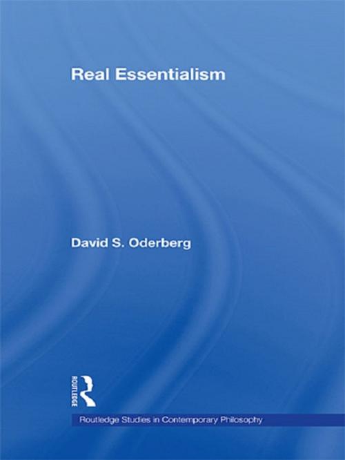 Cover of the book Real Essentialism by David S. Oderberg, Taylor and Francis