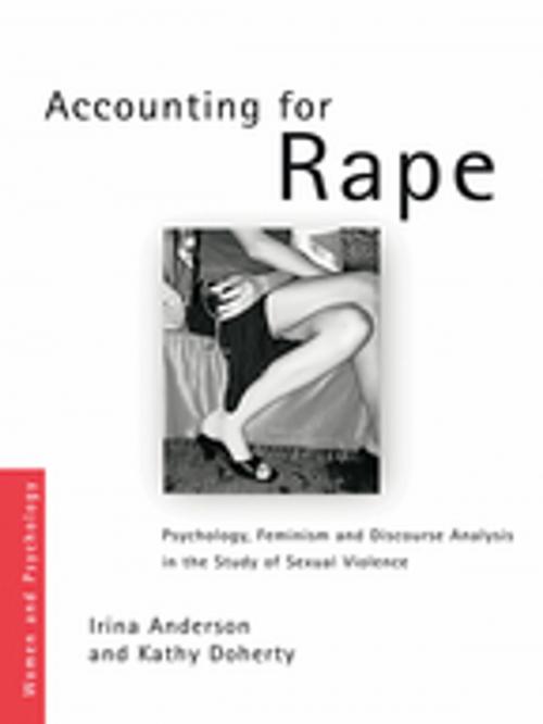 Cover of the book Accounting for Rape by Irina Anderson, Kathy Doherty, Taylor and Francis