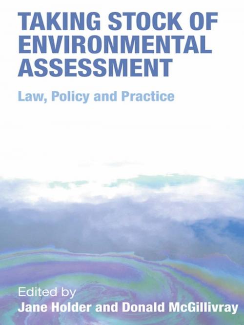 Cover of the book Taking Stock of Environmental Assessment by , Taylor and Francis