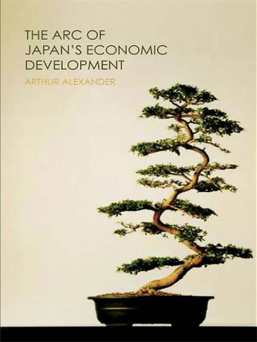 Cover of the book The Arc of Japan's Economic Development by Arthur Alexander, Taylor and Francis