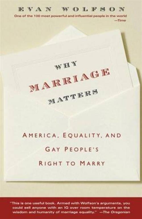 Cover of the book Why Marriage Matters by Evan Wolfson, Simon & Schuster