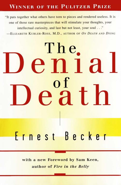 Cover of the book The Denial of Death by Ernest Becker, Free Press