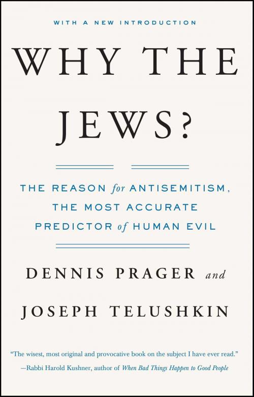 Cover of the book Why the Jews? by Dennis Prager, Joseph Telushkin, Touchstone