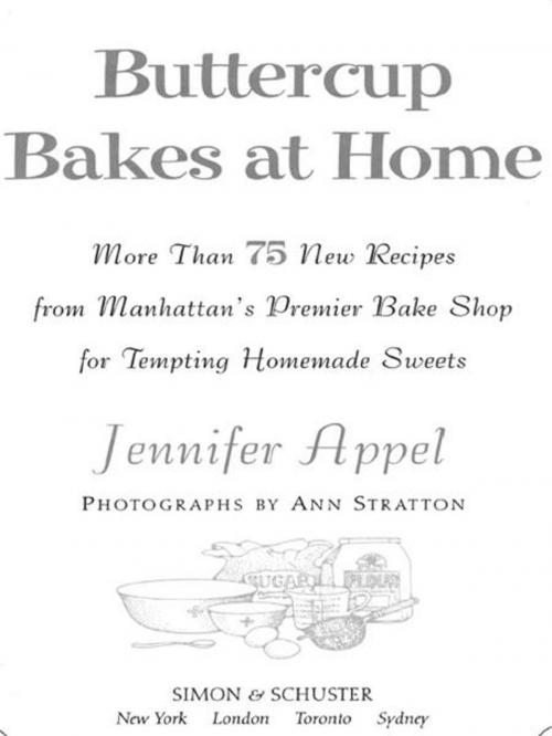 Cover of the book Buttercup Bakes at Home by Jennifer Appel, Simon & Schuster