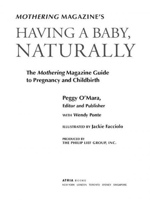 Cover of the book Mothering Magazine's Having a Baby, Naturally by Peggy O'Mara, Atria Books