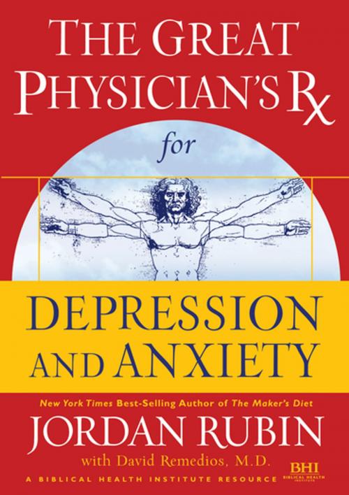 Cover of the book GPRX for Depression & Anxiety by Jordan Rubin, Thomas Nelson