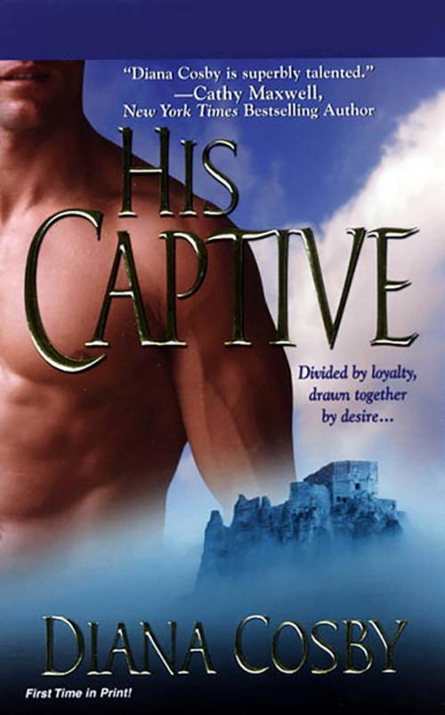 Cover of the book His Captive by Diana Cosby, Zebra Books