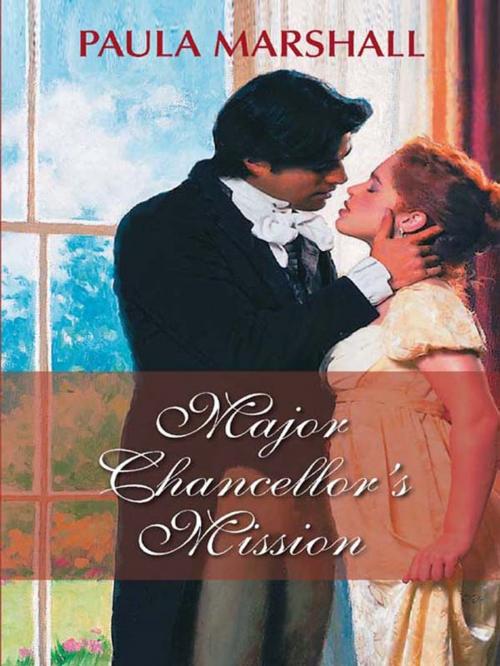 Cover of the book Major Chancellor's Mission by Paula Marshall, Harlequin