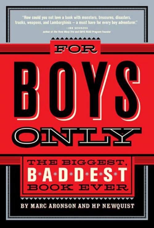 Cover of the book For Boys Only by Marc Aronson, HP Newquist, Feiwel & Friends