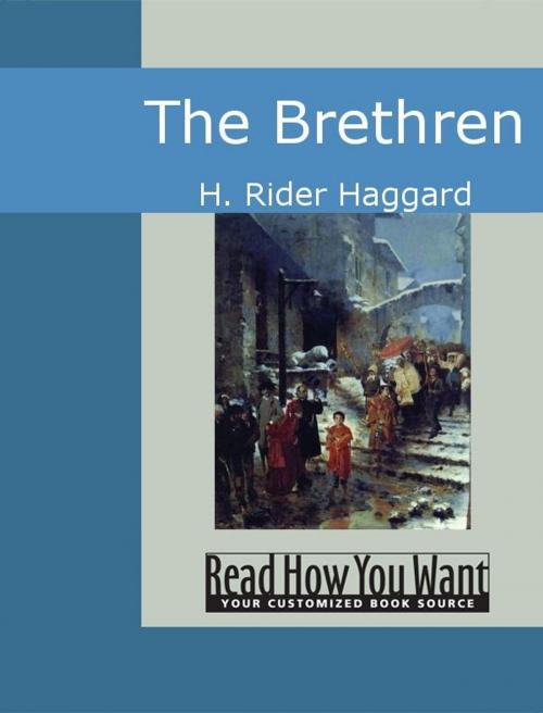 Cover of the book The Brethren by H. Rider Haggard, ReadHowYouWant