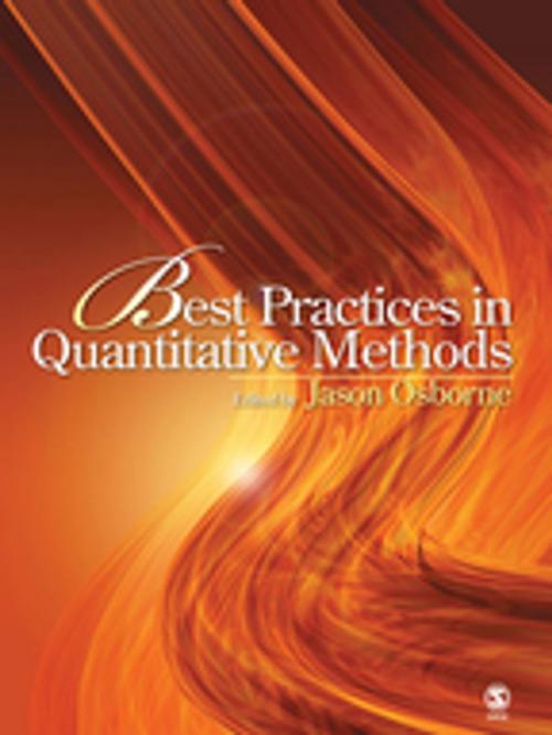 Cover of the book Best Practices in Quantitative Methods by Jason W. Osborne, SAGE Publications