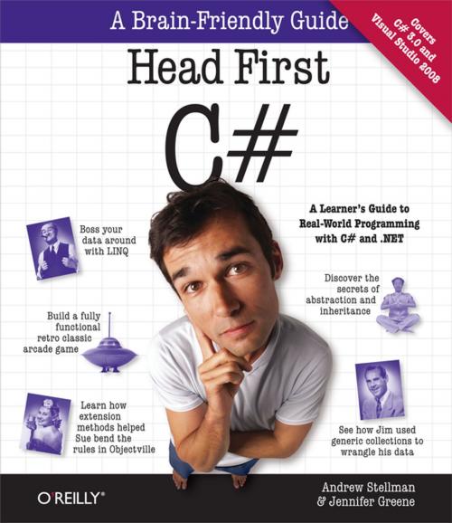 Cover of the book Head First C# by Andrew Stellman, Jennifer Greene, O'Reilly Media