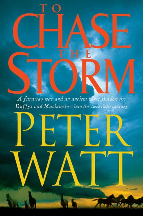 Cover of the book To Chase the Storm: The Frontier Series 4 by Peter Watt, Pan Macmillan Australia