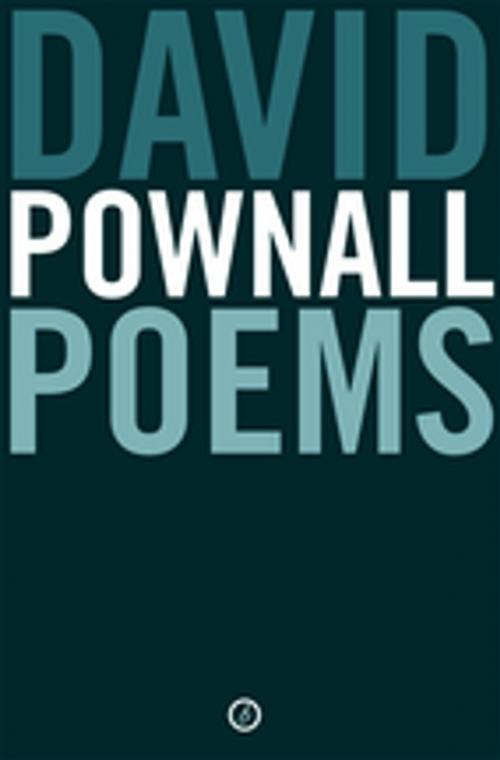 Cover of the book Poems by David Pownall, Oberon Books