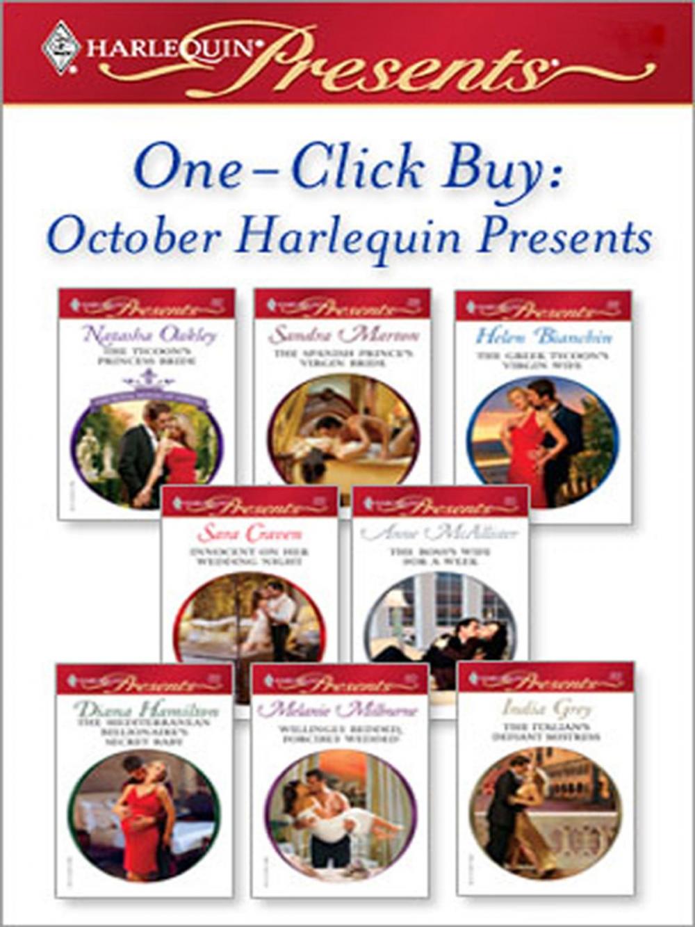 Big bigCover of One-Click Buy: October Harlequin Presents