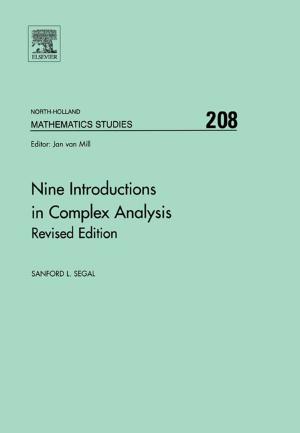 Cover of the book Nine Introductions in Complex Analysis - Revised Edition by William Sabel