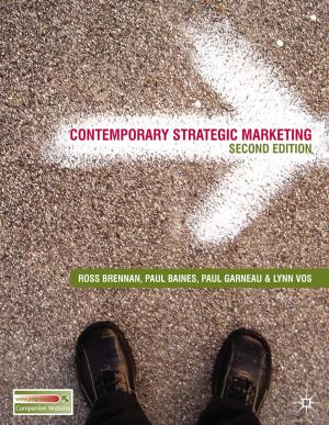 Cover of the book Contemporary Strategic Marketing by Thomas Adler