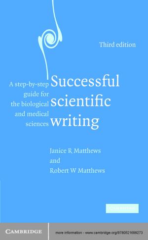 Book cover of Successful Scientific Writing