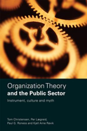 Cover of the book Organization Theory and the Public Sector by Ronnie Lessem