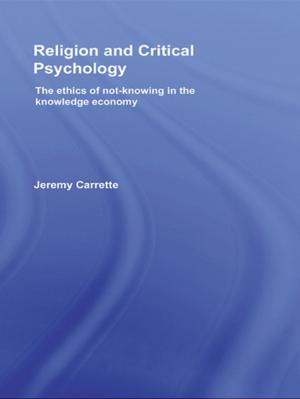 Cover of Religion and Critical Psychology