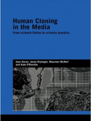 Book cover of Human Cloning in the Media