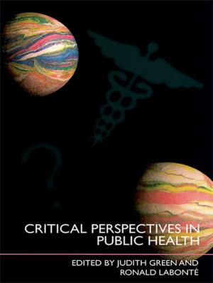 Cover of Critical Perspectives in Public Health