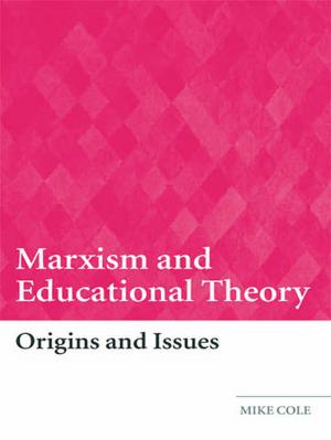 Cover of Marxism and Educational Theory