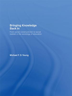 Cover of the book Bringing Knowledge Back In by John Rees