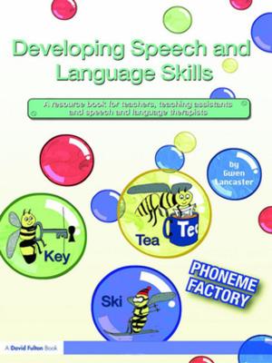 Cover of the book Developing Speech and Language Skills by Paul Slovic