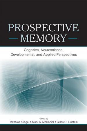 Cover of the book Prospective Memory by John Visser