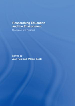 Cover of the book Researching Education and the Environment by 