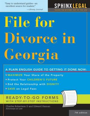 Book cover of File for Divorce in Georgia