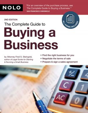 Cover of the book The Complete Guide to Buying a Business by Stuart Hollander Attorney, Rose Hollander, David S. Fry Attorney